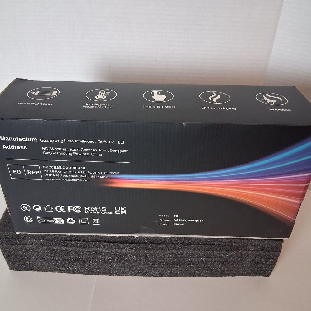 5 in 1 High-Speed Hair Dryer Brush Hot Air Hair Styler Multi Accessory - Picture 6 of 8